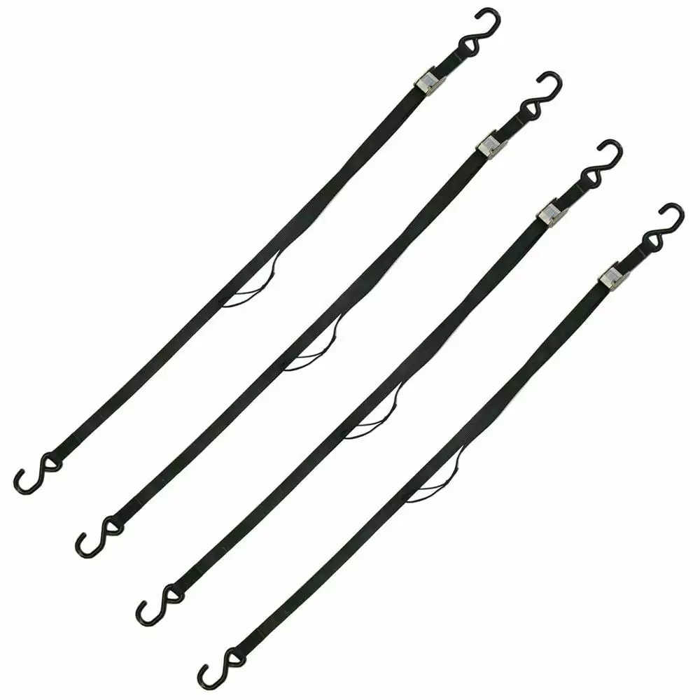 1 x 20' Ratchet Strap w/ S-Hooks - 2 pack