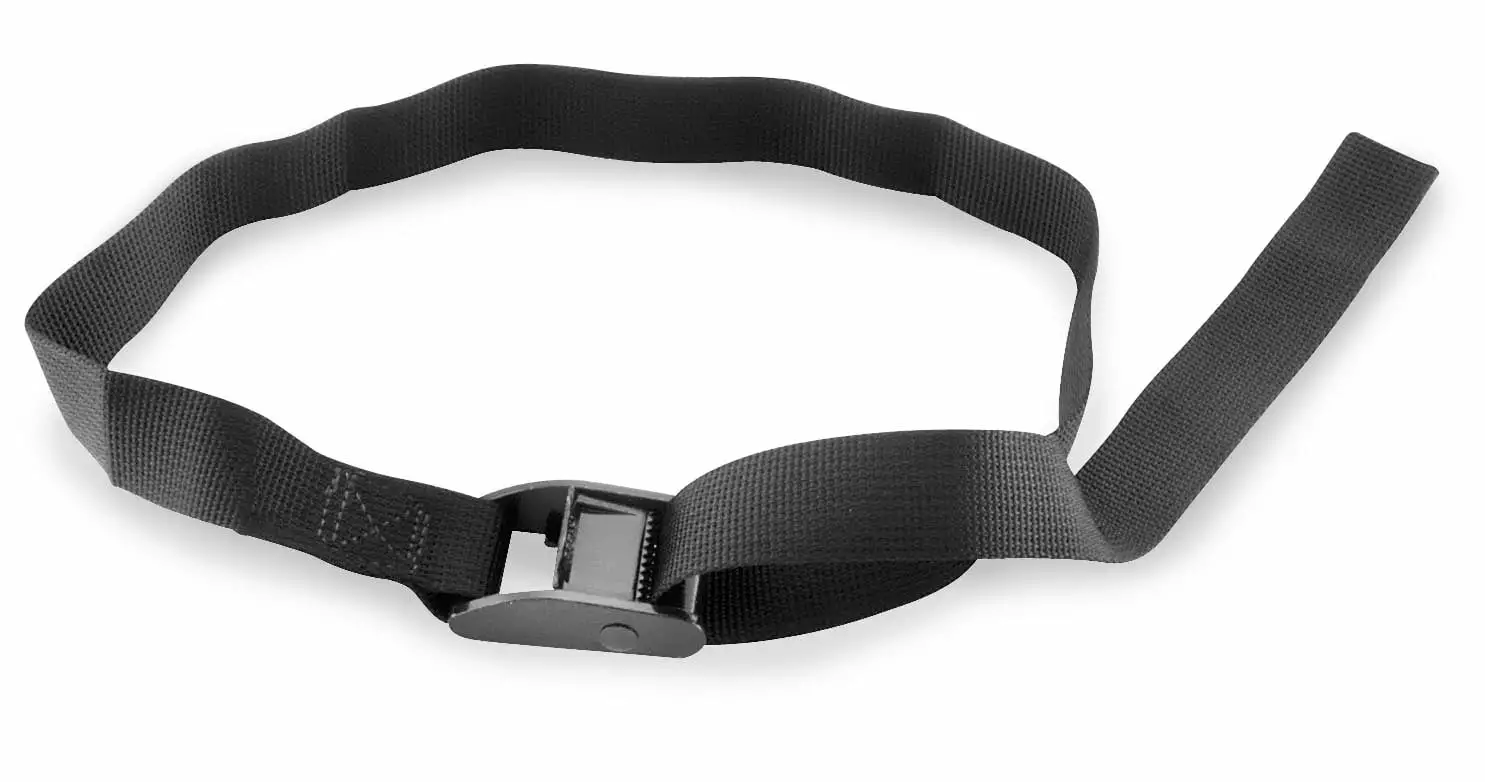 Seachoice Gunwale Trailer Tie Down Strap. 2 Wide. Black