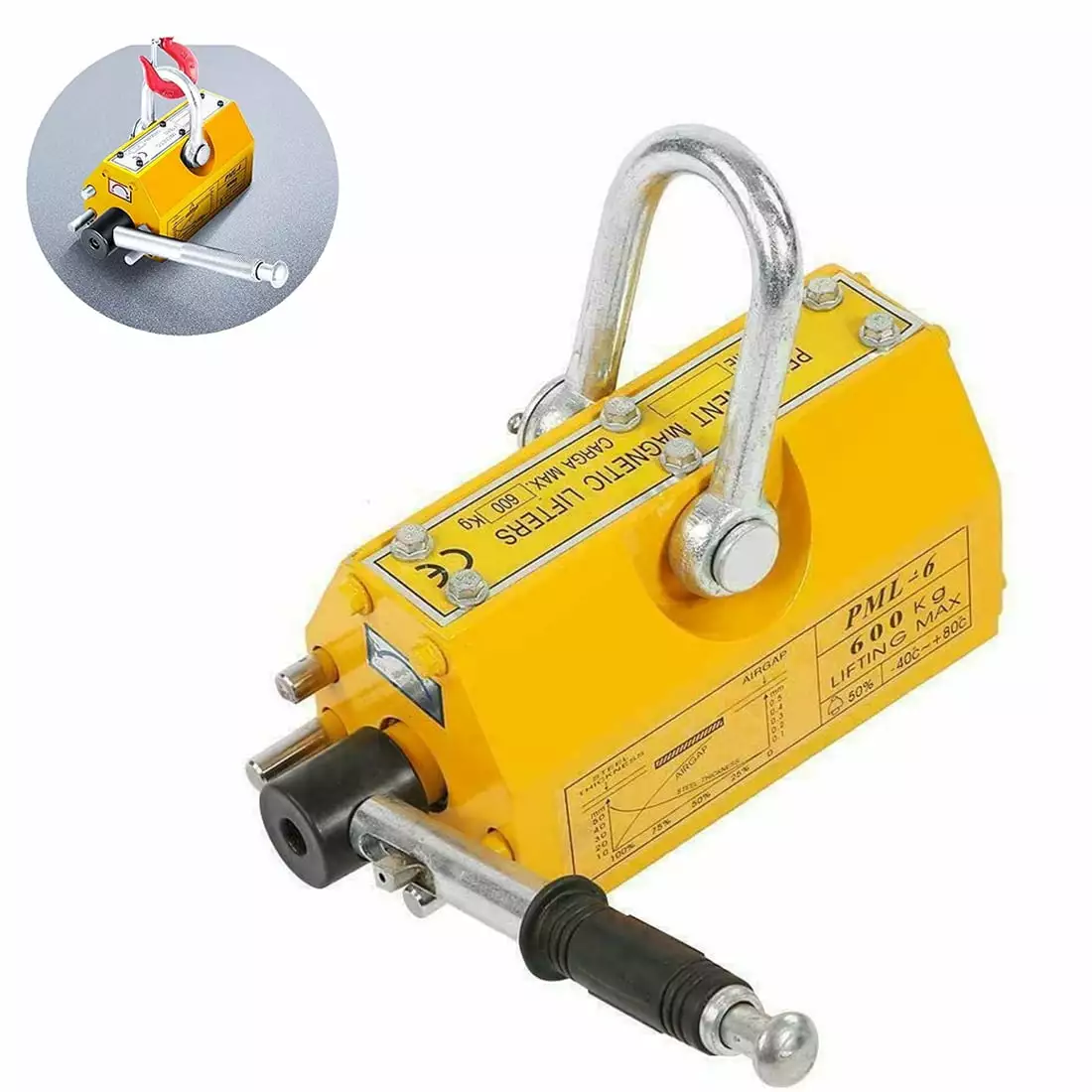 Techtongda Portable Household Electric Winch Lifting Electric Hoist With Wireless Remote Control 450kgX7.4m