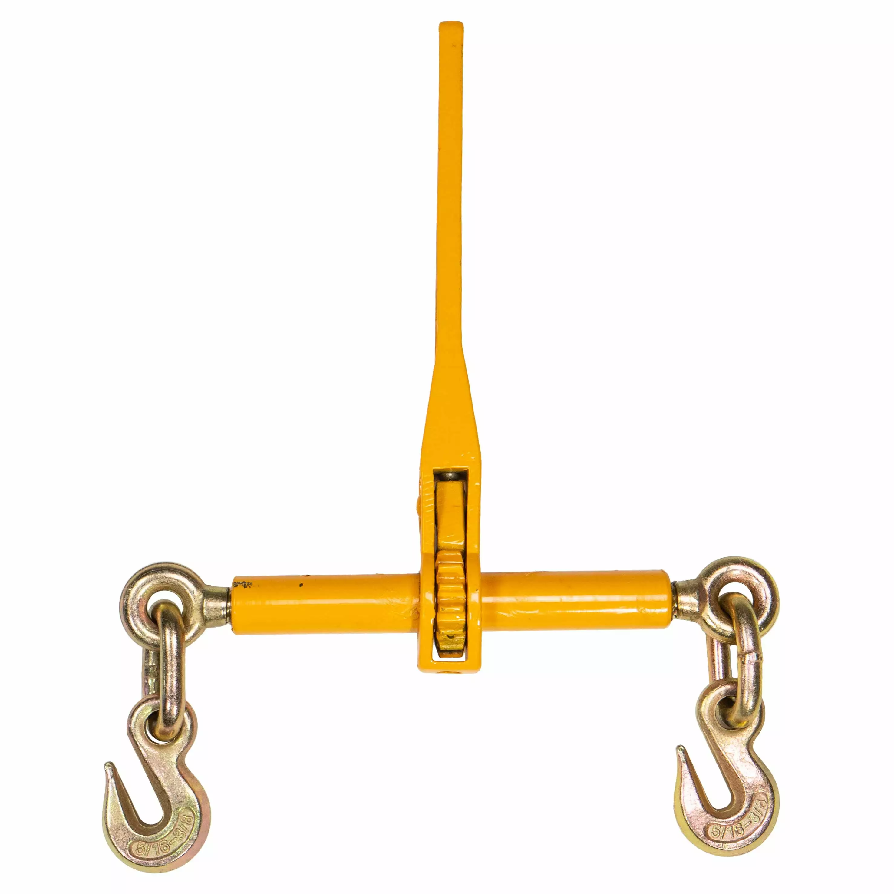 4 x 40' Yellow Ratchet Strap w/ Flat Hooks