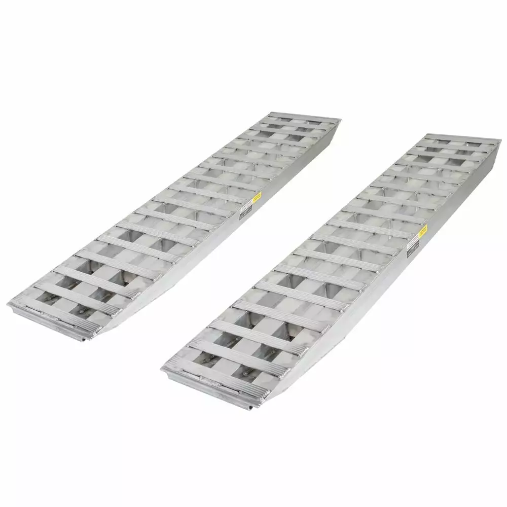 Aluminum Wheel Riser Ramp - 72 x 24 x 12 in. - 15000 lbs