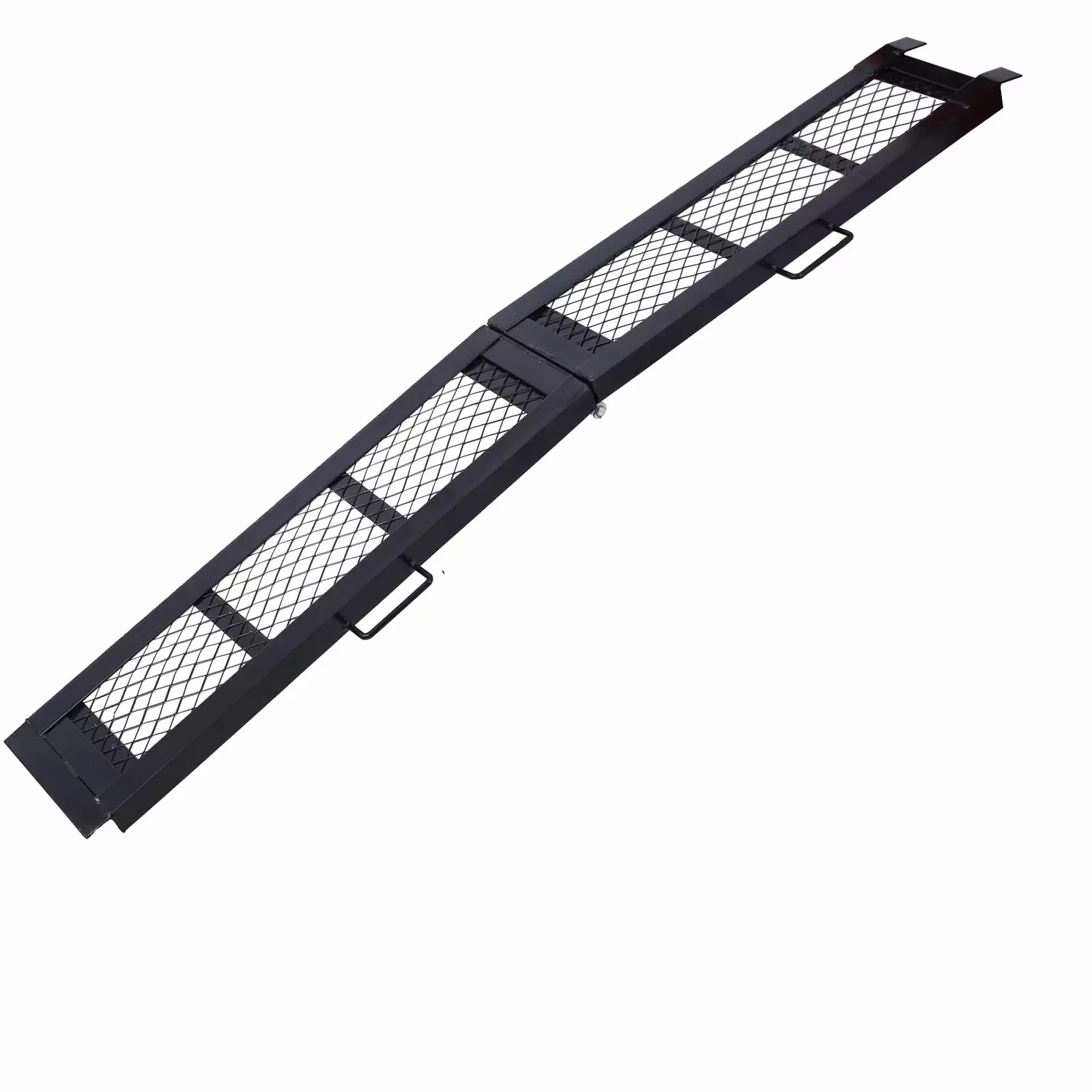 80 Steel Loading Ramp. 800LBS Capacity. Portable Motorcycle ATV Ramp for Pick up Truck. Black. 1 Pack