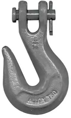 Grade 80 Clevis Grab Hooks. 5/16 In. 4.500 Lb. Orange | Bundle of 5 Each