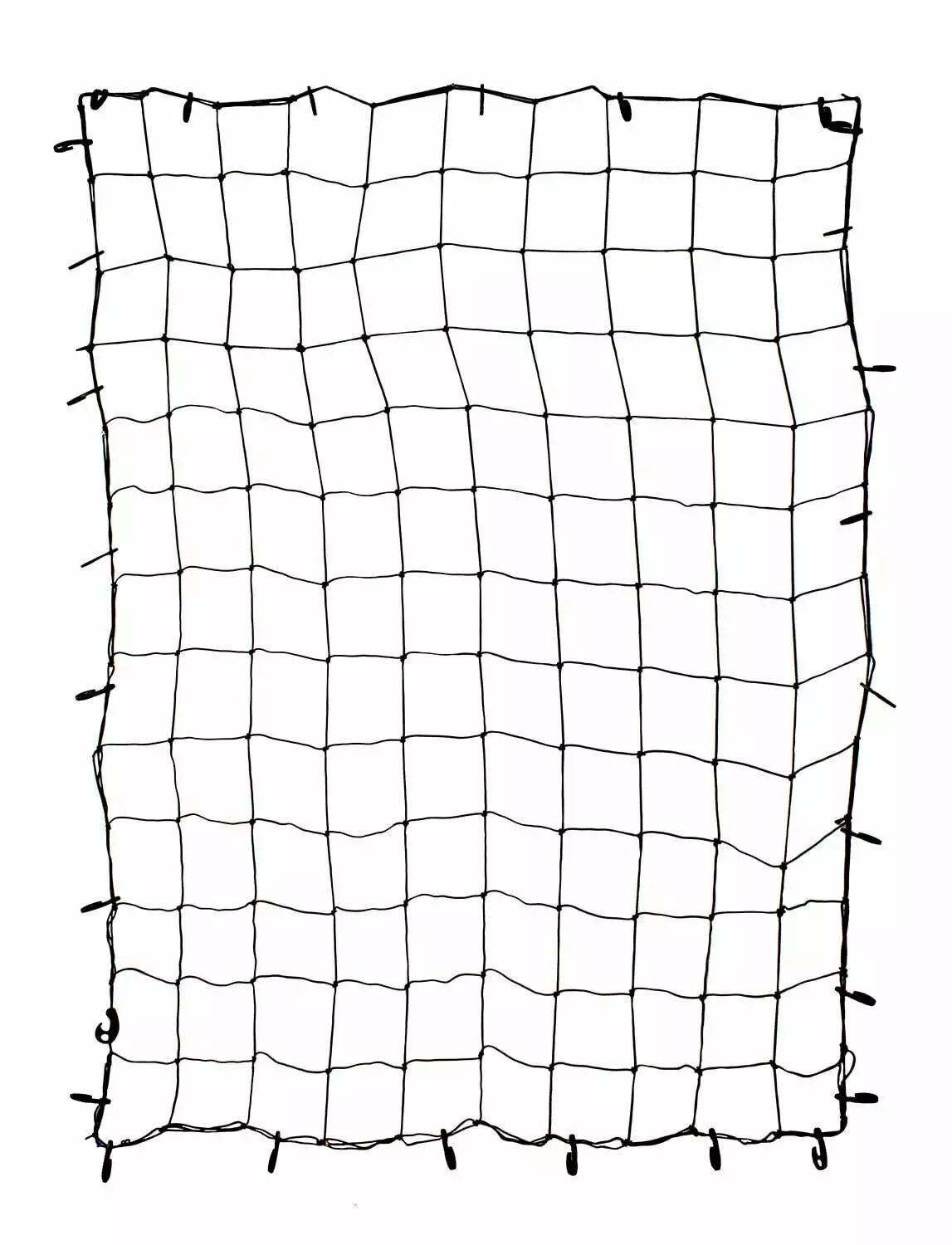 Cargo Net w/ Nylon Hooks 72 x 96 Inch for Trailers Pickup Trucks Rooftops