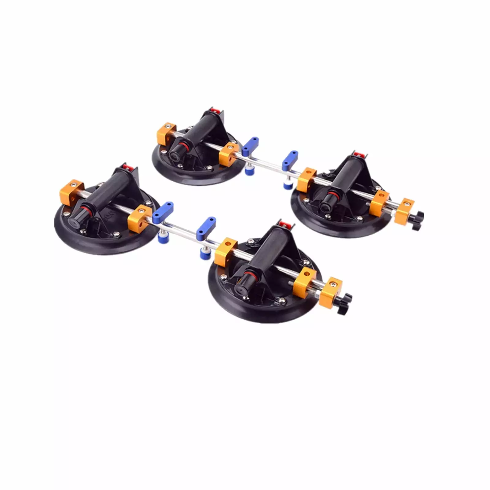 A Pairs Of Seamless Seam Setter 8 Inch Manual Operation Rubber Vacuum For Granite Slab Joining Leveling Seaming Crimping--------Durable & Long-Lasting