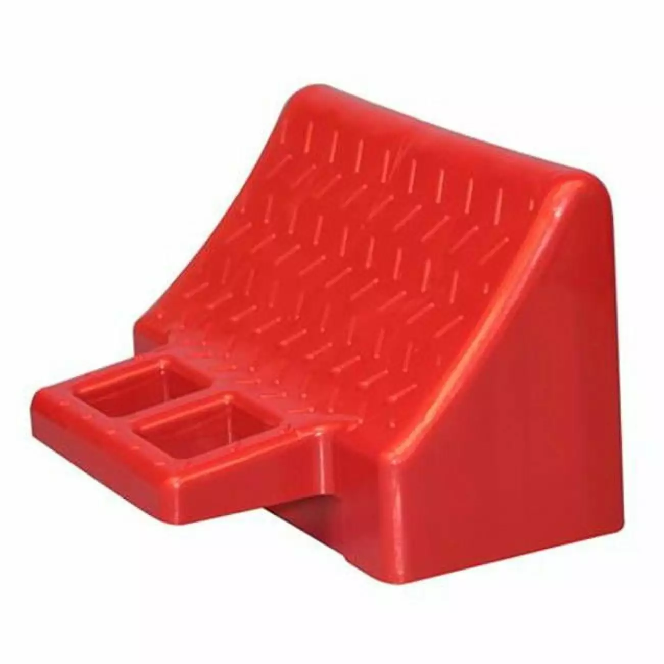 A100922 Stackers Wheel Chock. Red