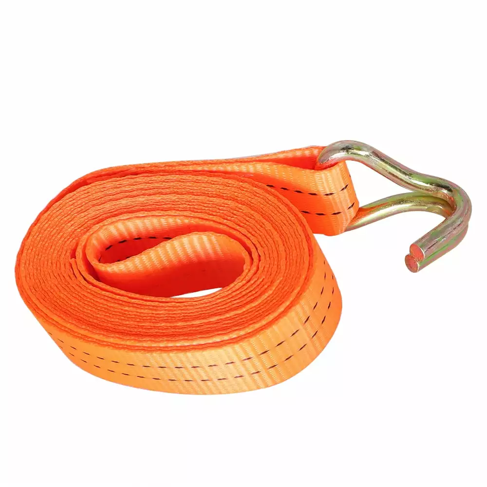 ALL-CARB 4 Pack 1.5 ?? 20' Orange Ratchet Straps 4000 lbs J Hook Heavy Duty Tie Downs