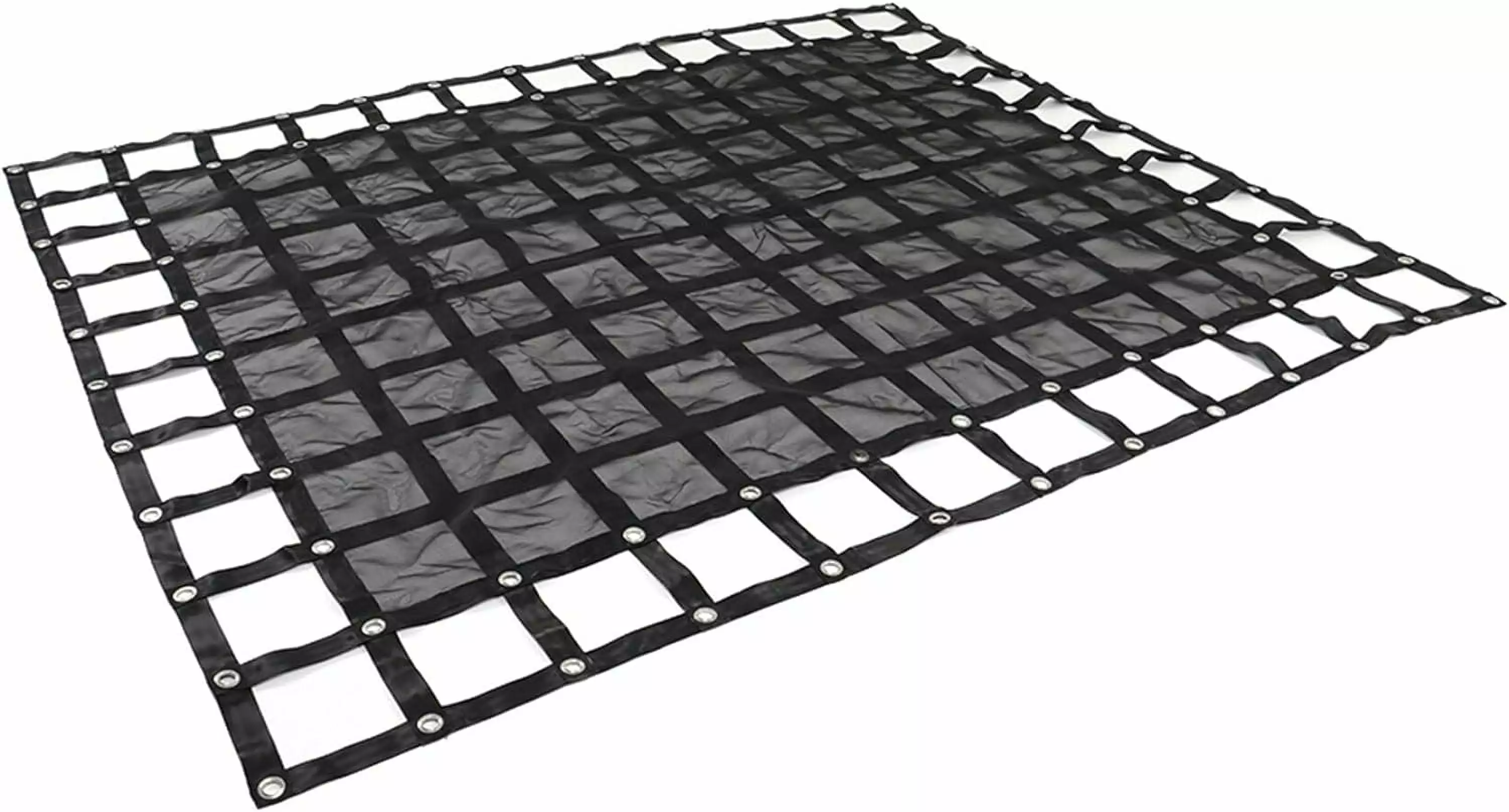 ALL-CARB 6.75' x 8' Cargo Net Truck Bed Rugged with Cam Buckles & S-Hooks