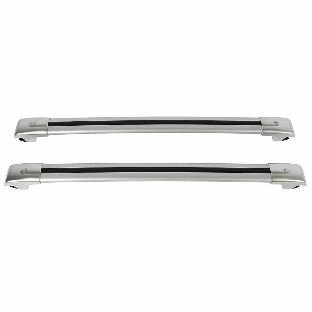 AUTOMUTO Roof Rack Crossbars For Benz GLK270 GLK350 2009-2015 (Only Models With Existing Roof Rails) Silver Luggage Kayak Cargo Carrier with Large Load-Capacity