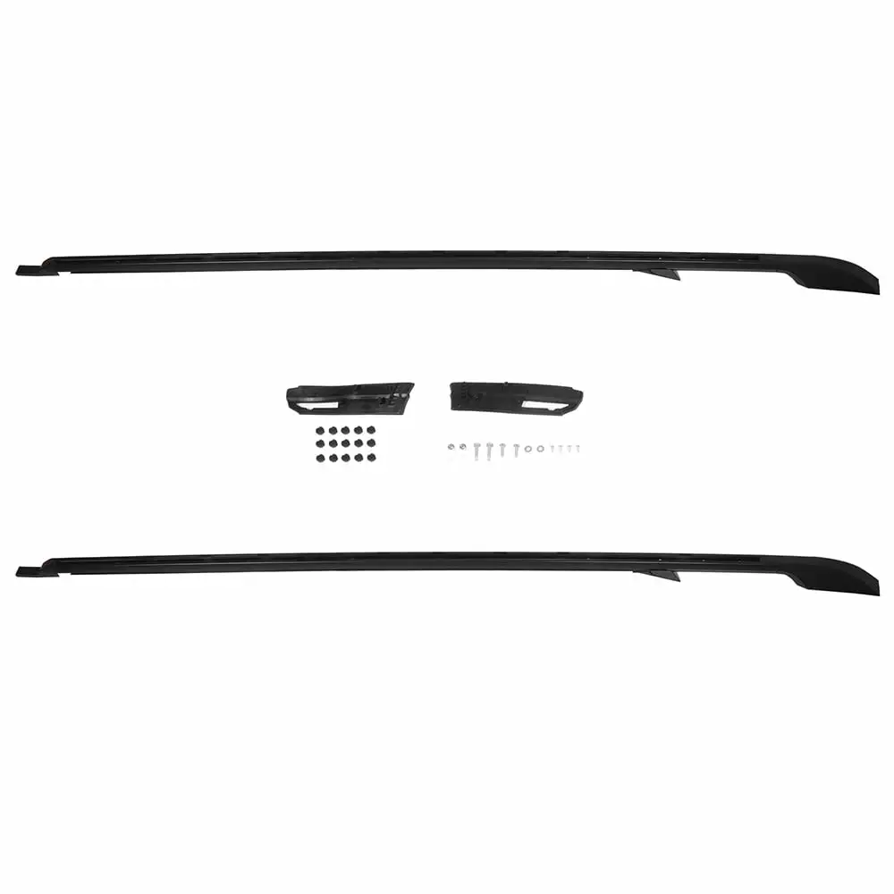 AUTOMUTO Roof Rack Crossbars For Land Rover LR3 2005-2009.for Land Rover LR4 2010-2016 Black Luggage Kayak Cargo Carrier with 150LBS Load-Capacity