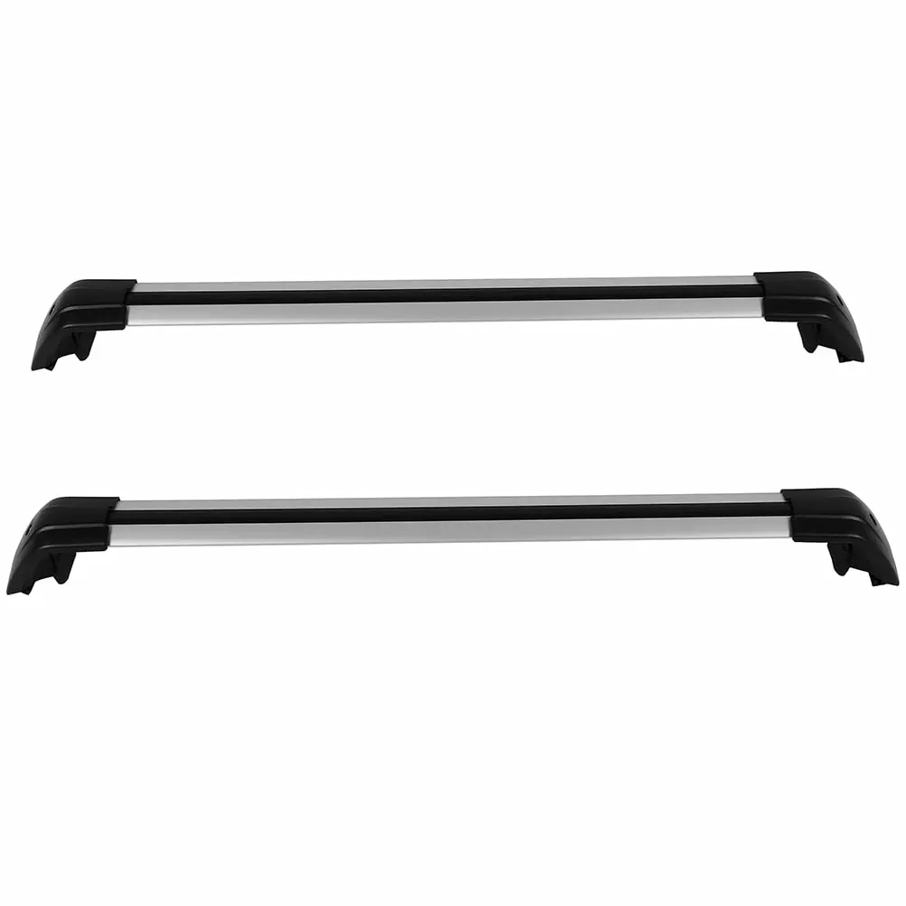 AUTOMUTO Roof Rack Crossbars For Porsche Cayenne 2011-2017.for Volvo XC60 2013-2018 (Only Models With Existing Roof Rails) Silver Luggage Kayak Cargo Carrier with Large Load-Capacity