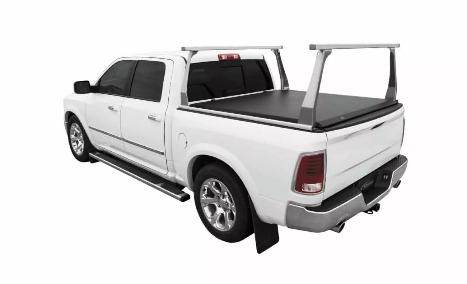 Rugged Ridge by RealTruck Sport Bed Rack for Gladiator JT | Textured Black. 37 Slotted Holes. Cargo Anchor Points | 11703.51 | Compatible with 2020-2024 Jeep Gladiator JT