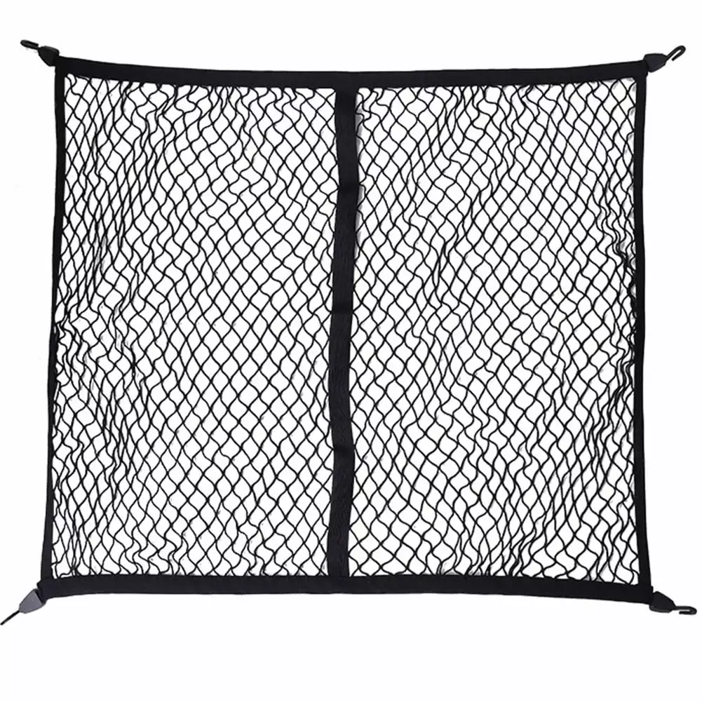 Aceovo Highly Elastic Cargo Net Simple Truck Bed Cargo Mesh Organizer Suitable for Dail