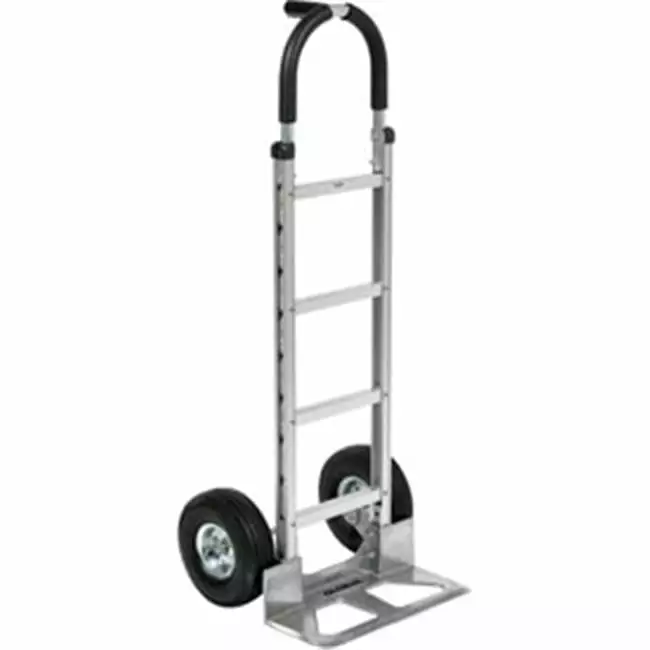 Aluminum Hand Truck with Pin Handle - Gray