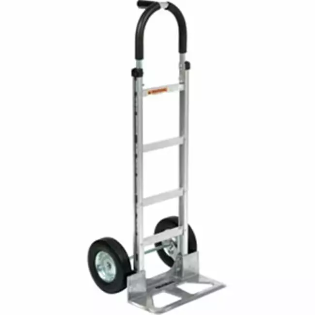 Aluminum Hand Truck with Pin Handle - Semi-Pneumatic Wheels