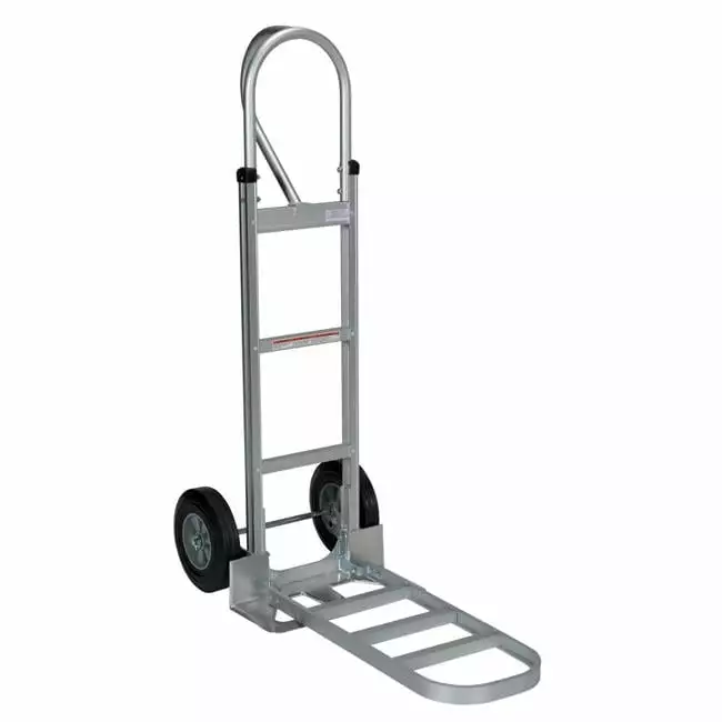 18 x 62.87 in. Aluminum Loop Handle Hand Truck