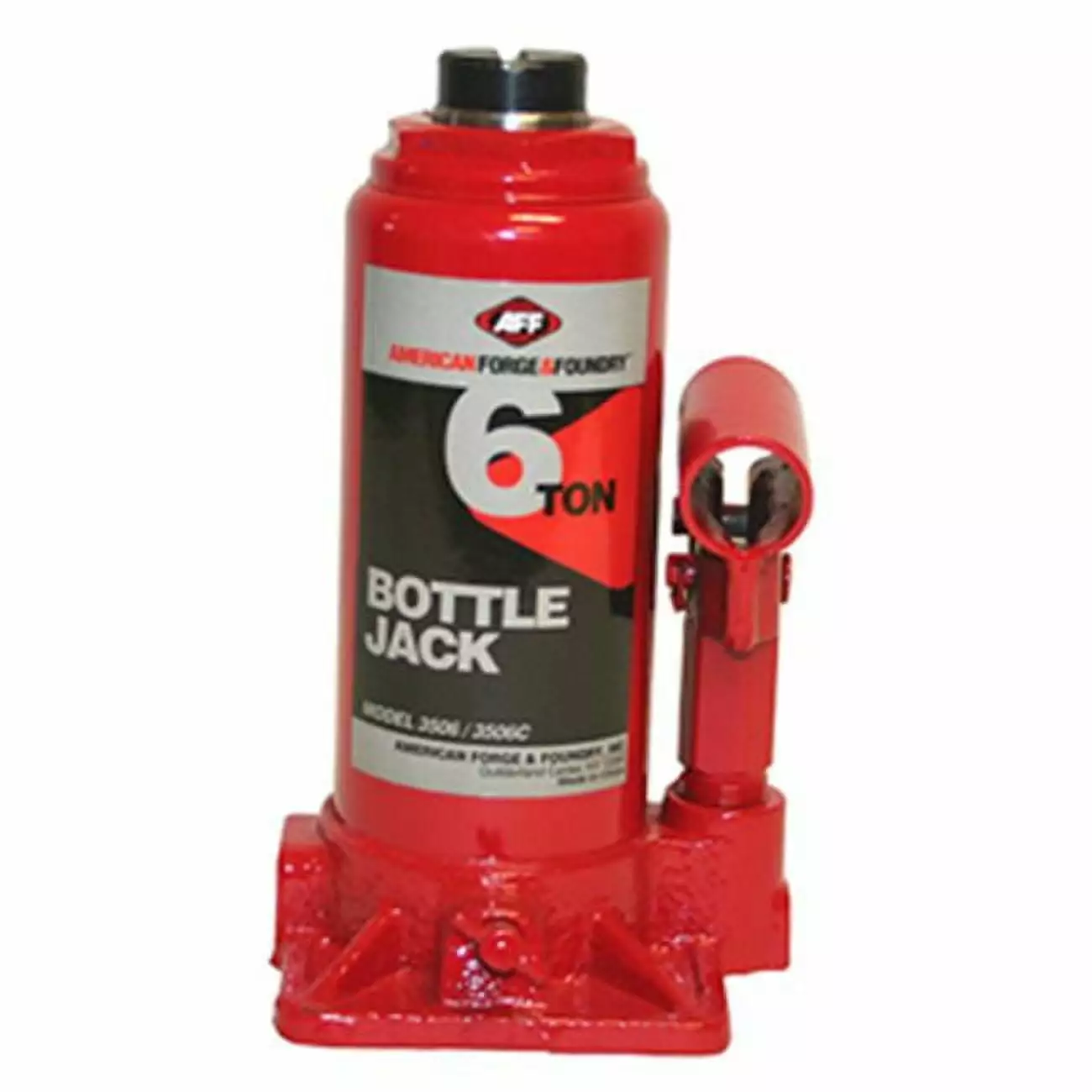 American Forge & Foundry In3506 6 Ton Bottle Jack