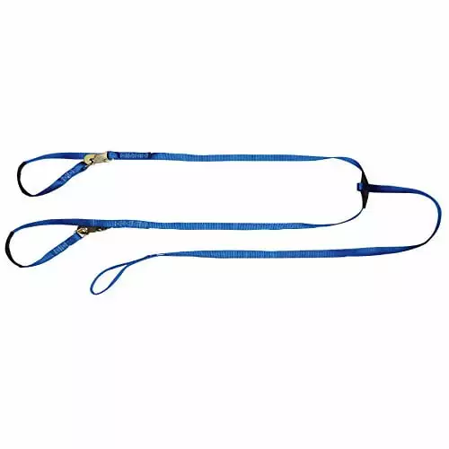 4 Pack. Tidy Tight Utility. 1 Ft Loop. Oval Carabiner Clip On One End. Single Securing Loop Strap With Adjustable Side Release Buckle. Total Strap Length 1 Ft (12 Inches).