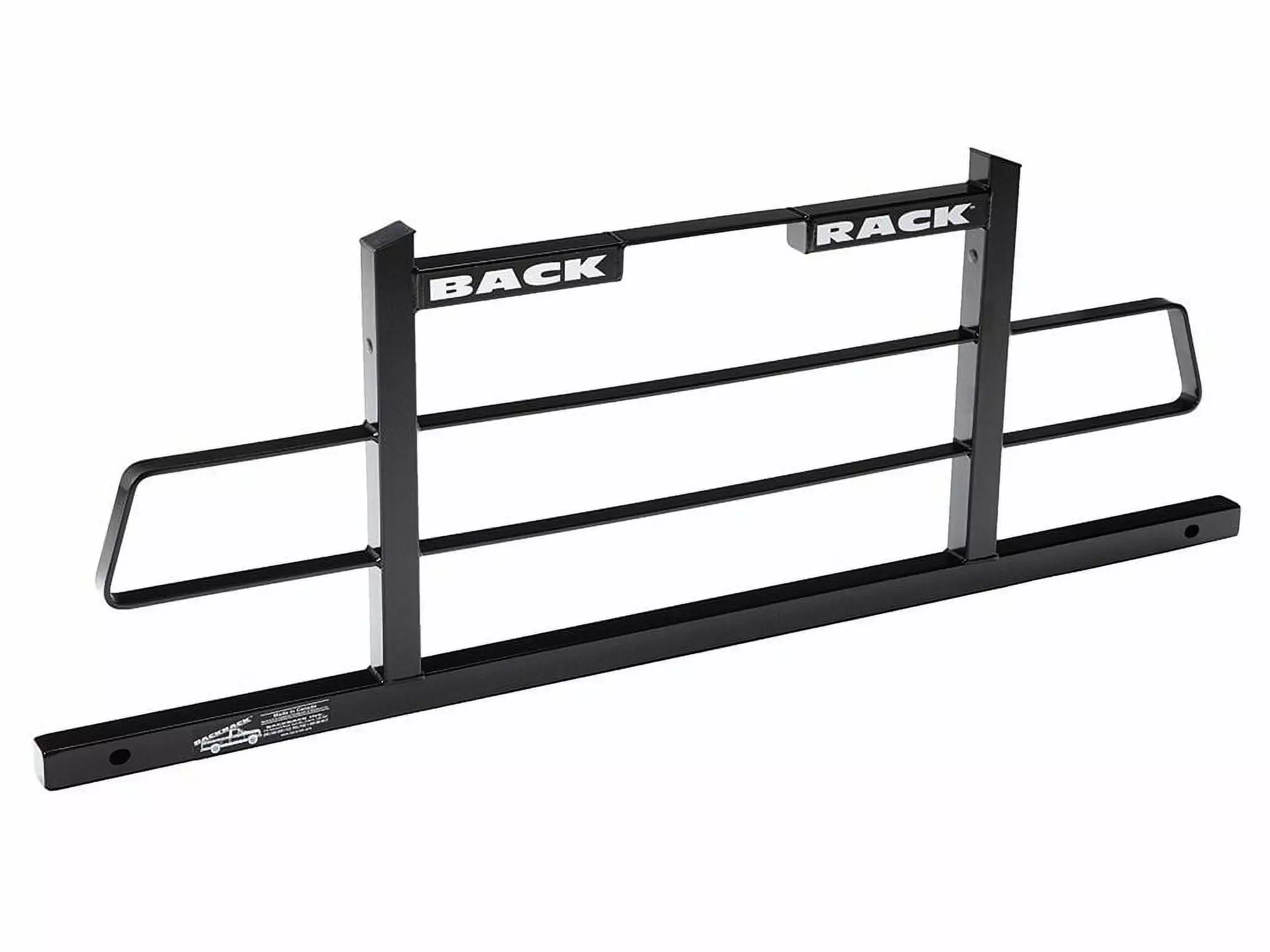 BACKRACK by RealTruck Original Rack Frame Only | Black. No Drill | 15019 | Compatible with 2019-2024 Chevrolet/GMC Silverado/Sierra 1500; 2022 Chevrolet Silverado 1500 LTD