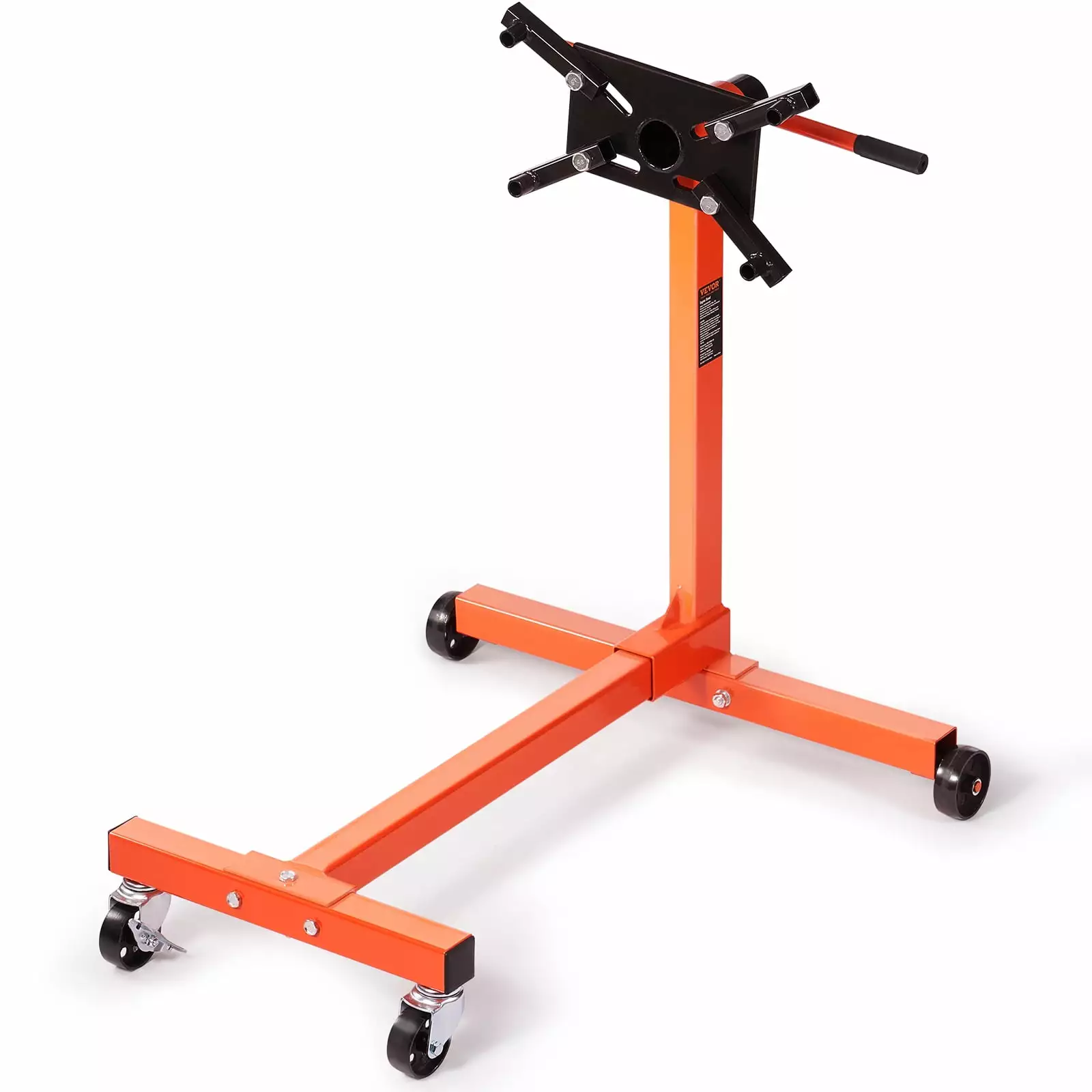 BENTISM Engine Stand 750lbs Motor Hoist Dolly 360 Degree Adjustable Mounting Head