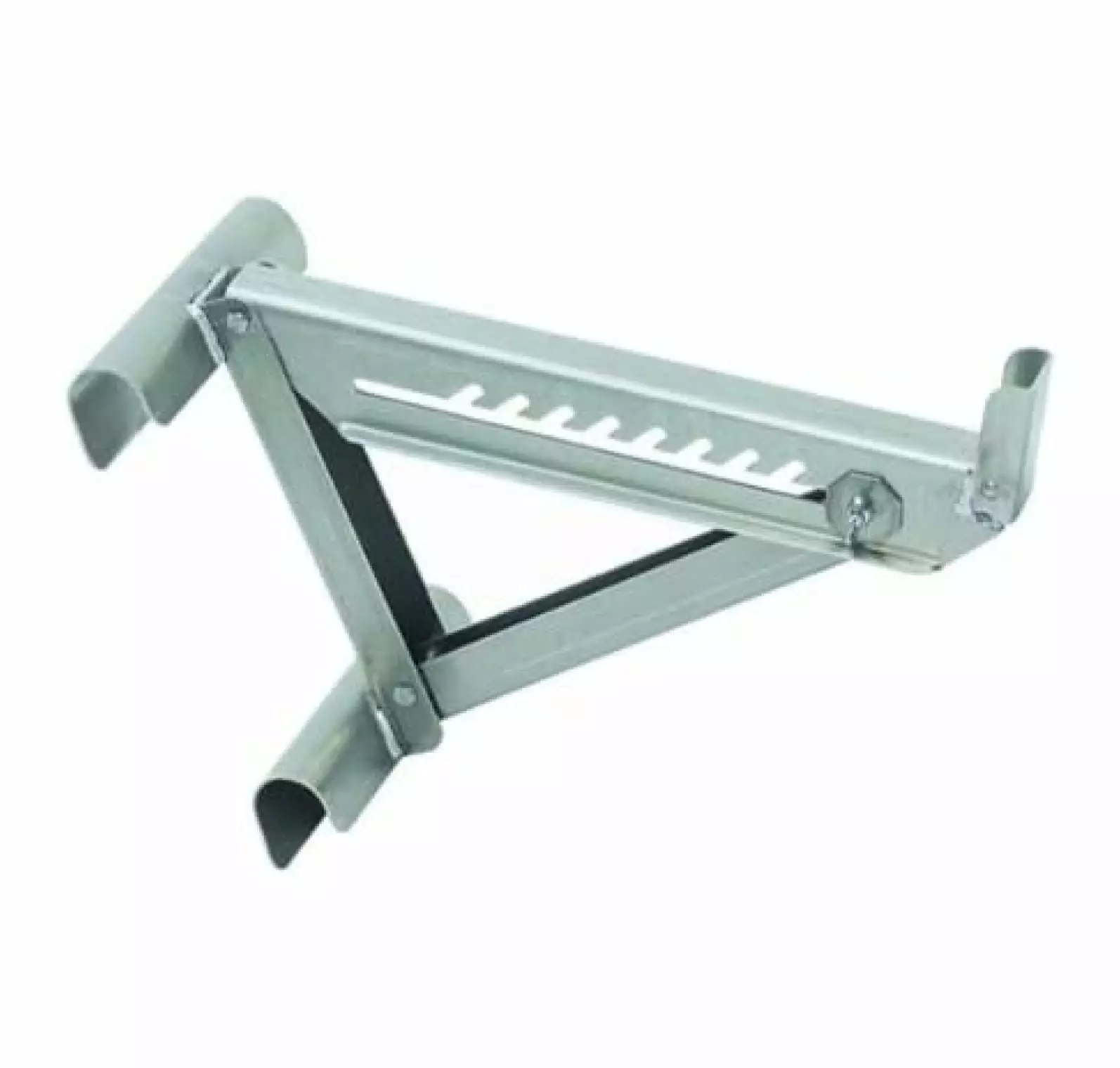 BULYAXIA 2420 Two-Rung Short Body Ladder Jack. Silver