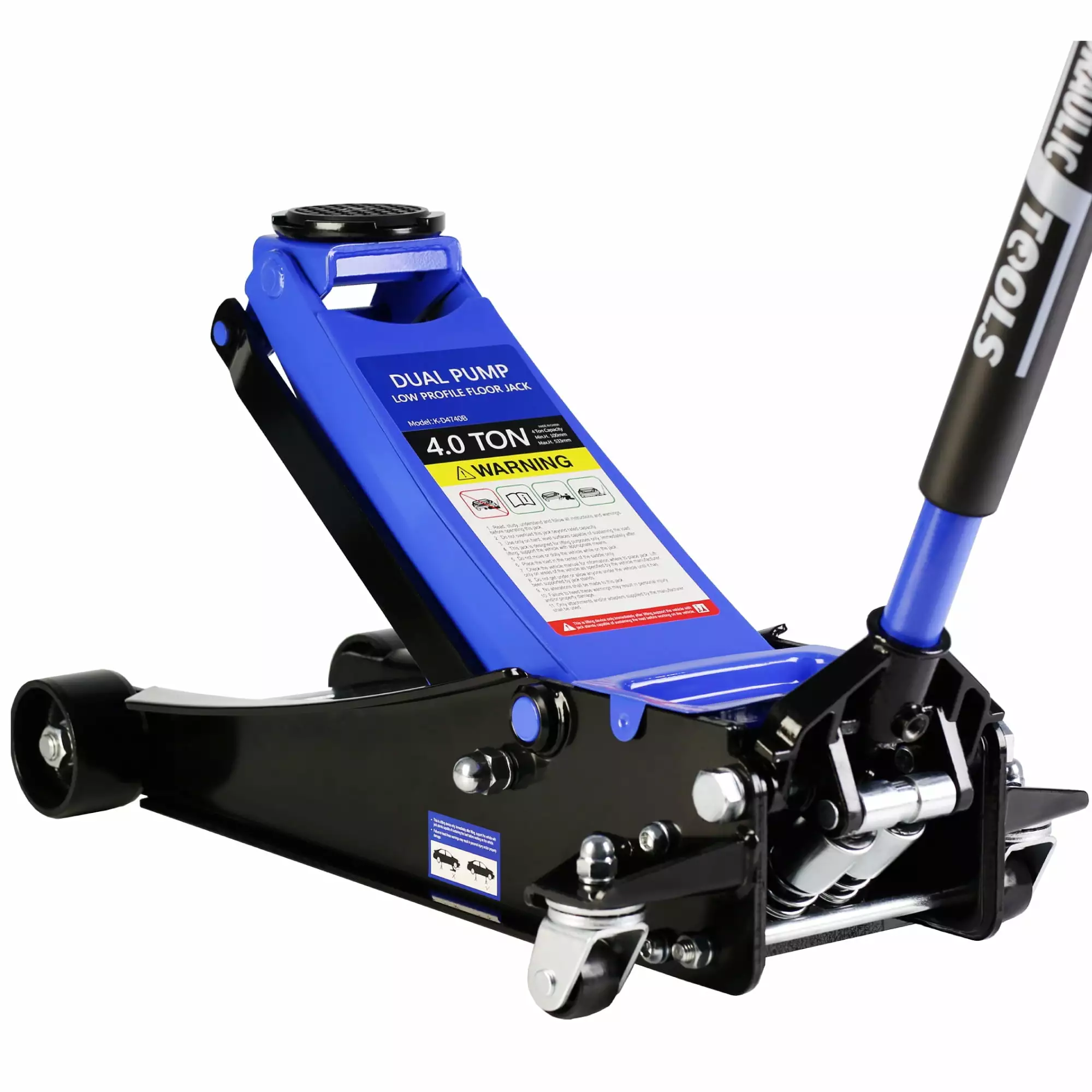 K Tool International 3.33 Ton Low Profile Service Jack