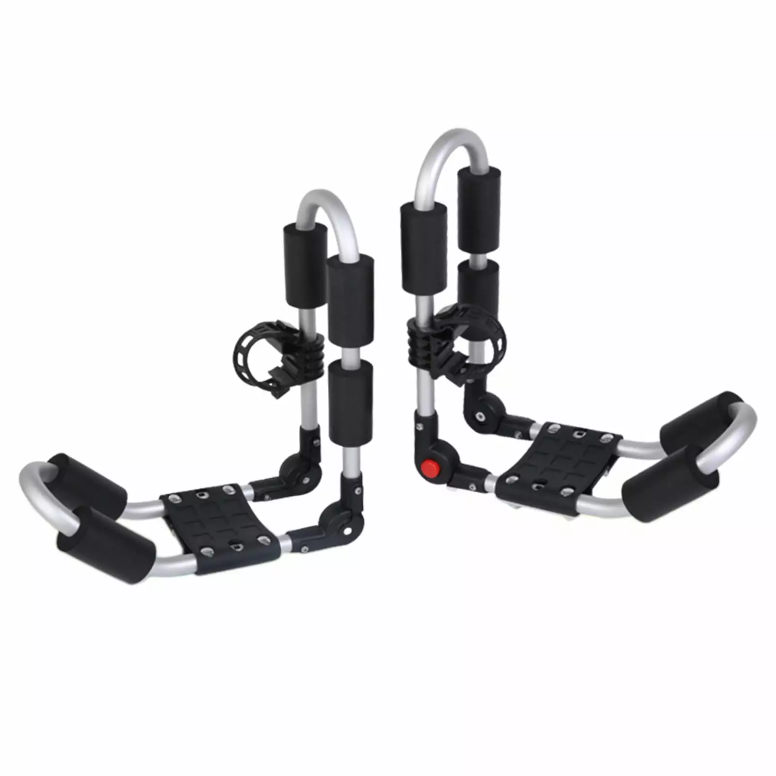 Baoblaze 2 Pieces Car Roof Rack Kayak Roof Rack for Snowboard Paddle Boards Ski Board