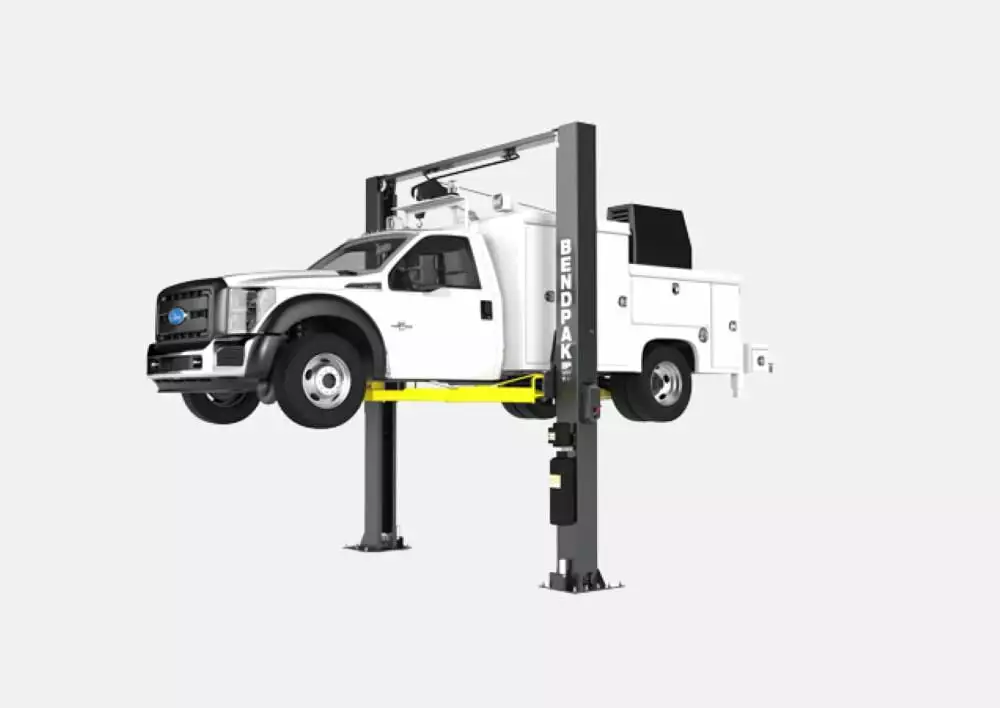 Bendpak Xpr-12Cl-Lta Two Post Vehicle Lift With Clearfloor 12000 Lbs Capacity