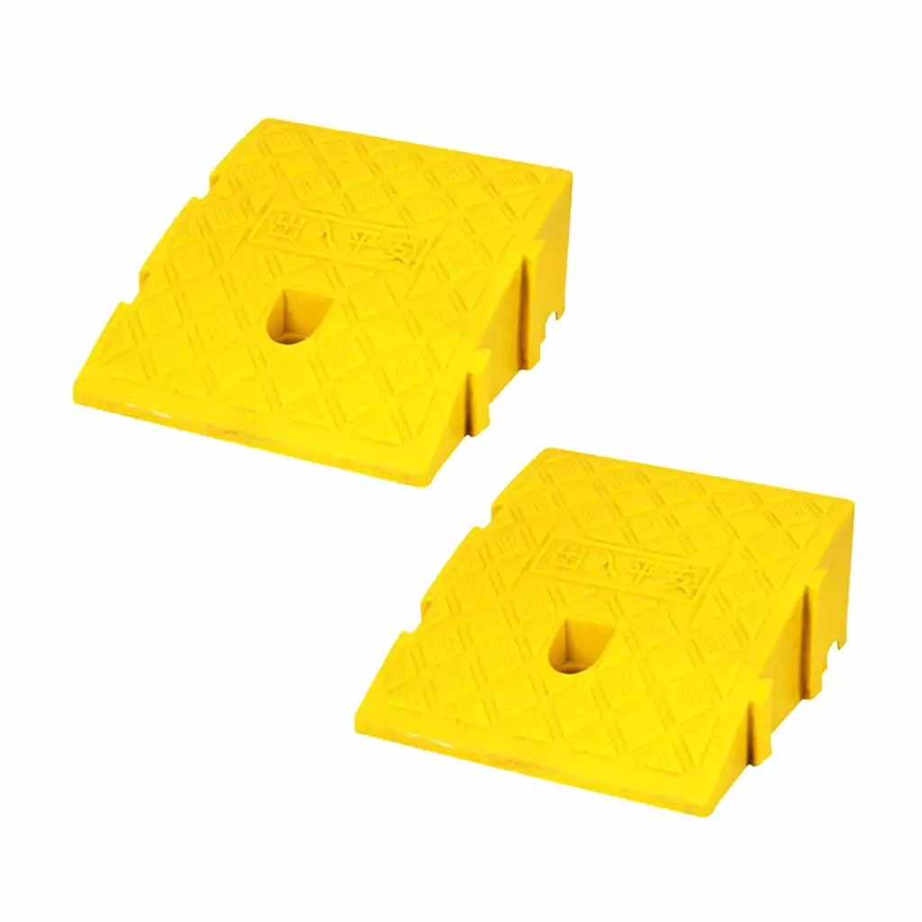 Big Deals?? Sueyeuwdi Car Slope Pad Rubber Car Curb Ramps.Portable Lightweight Threshold Ramp Set Heavy Duty Loading Dorm Room Essentials For Girls Yellow