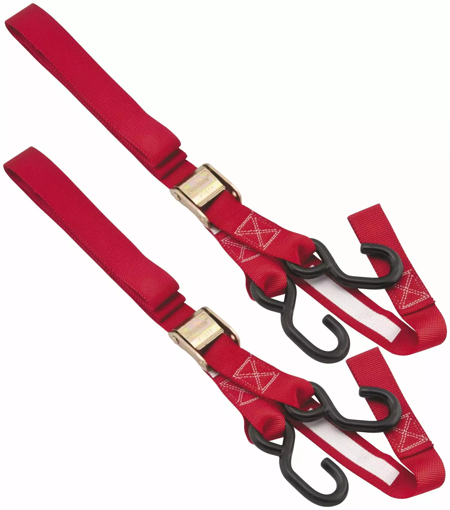 BikeMaster 1.5in. Integrated Tie Downs Red 100516