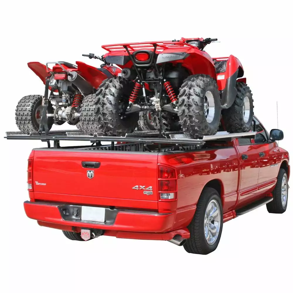 APlusLift MT1500 1500LB Air Operated 24 Width Motorcycle ATV Lift Table with 2 Year Warranty