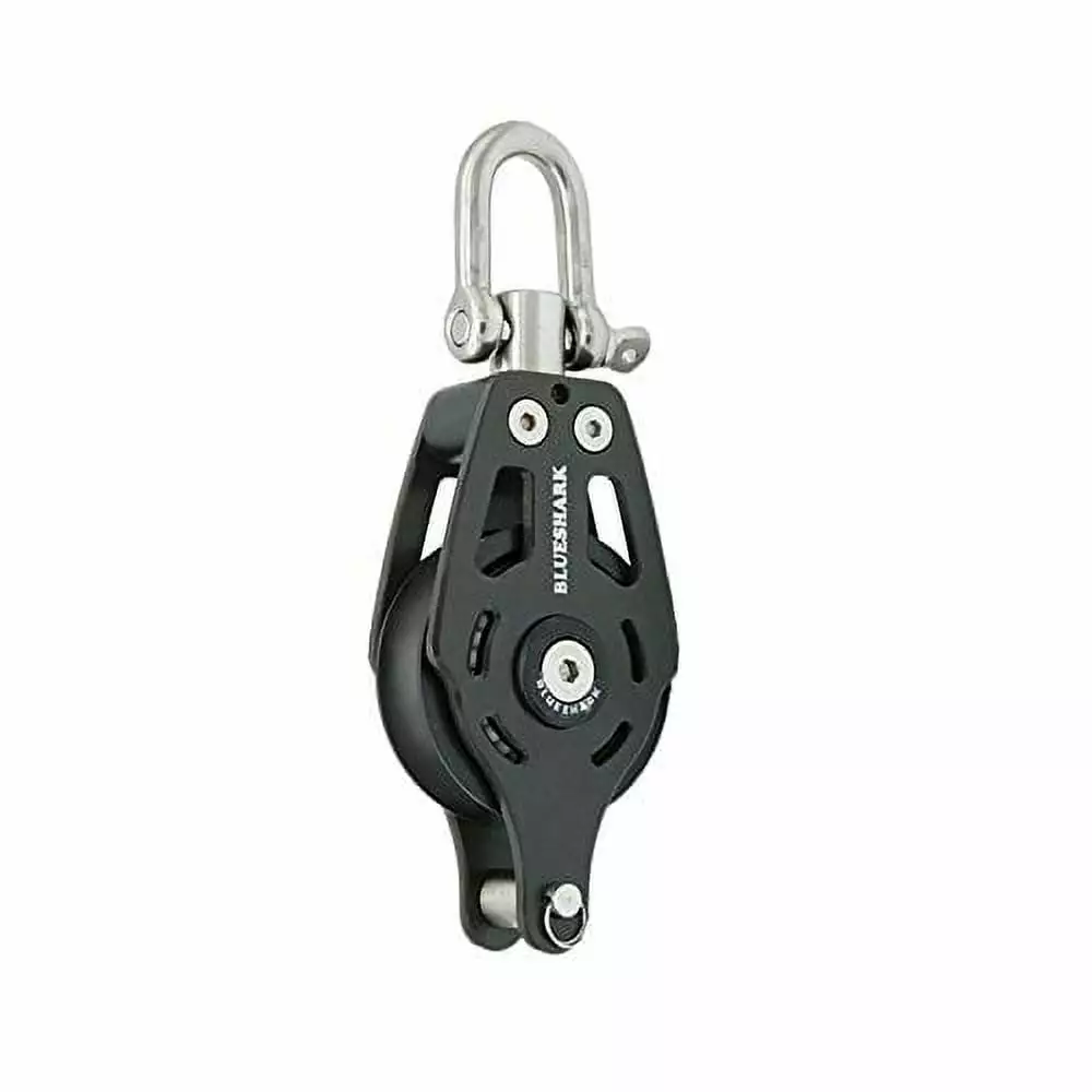 Blueshark Sailboat Swivel Blocks Aluminum 75mm Single 2771