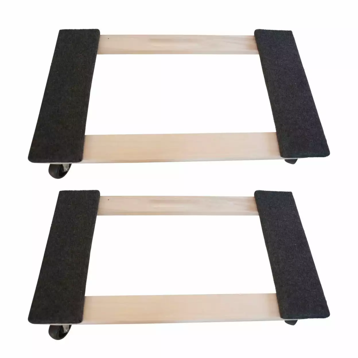 Buffalo Tools 1000lb Wood Furniture Dolly Set - 2 Piece