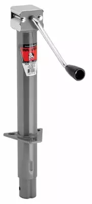 Bulldog 1550100117 Gray Universal 13 Sidewind Travel A-Frame Trailer Jack 3.000 lbs. Lift Capacity