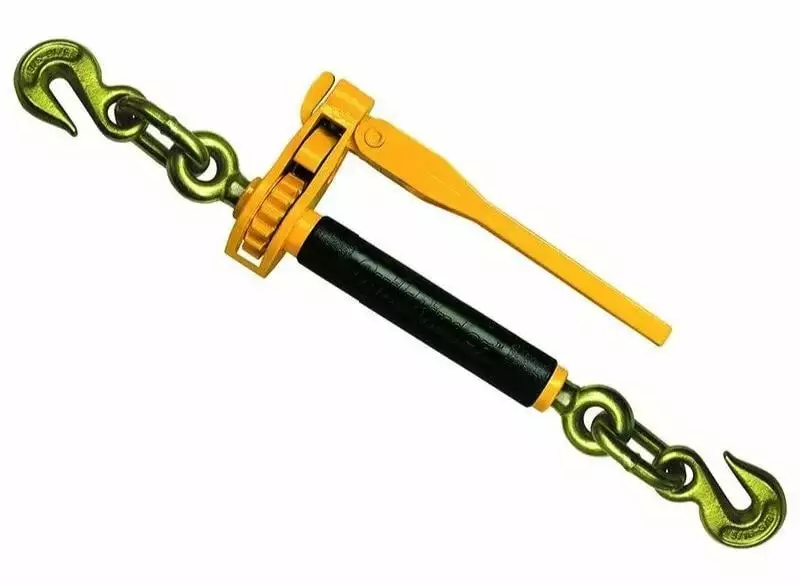 C-QBHD Quikbinder Plus Ratchet Binder - 3/8 - 1/2 Chain Compatibility. 12.000 lbs Load Capacity - Heavy-Duty Cargo Securement