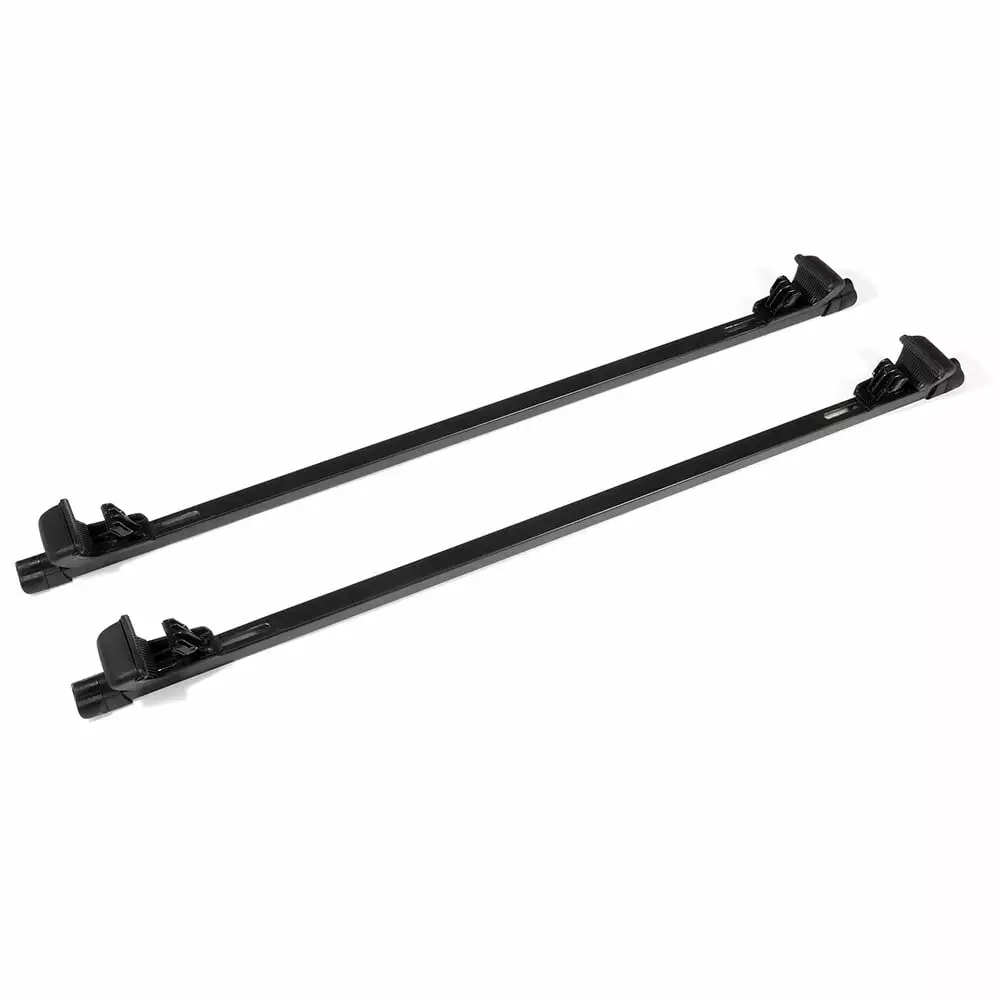 CCIYU Cargo Racks for Jeep Grand for Cherokee 1999-2004. for Jeep Patriot 2007-2011 Rooftop Luggage Canoe Kayak Carrier Rack Black Roof Rack Cross Bar - Fits Side Rails Models ONLY