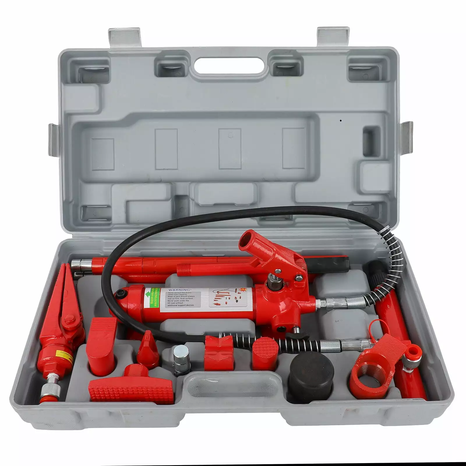 CCIYU Heavy Duty 6 Ton Porta Power Hydraulic Jack Red