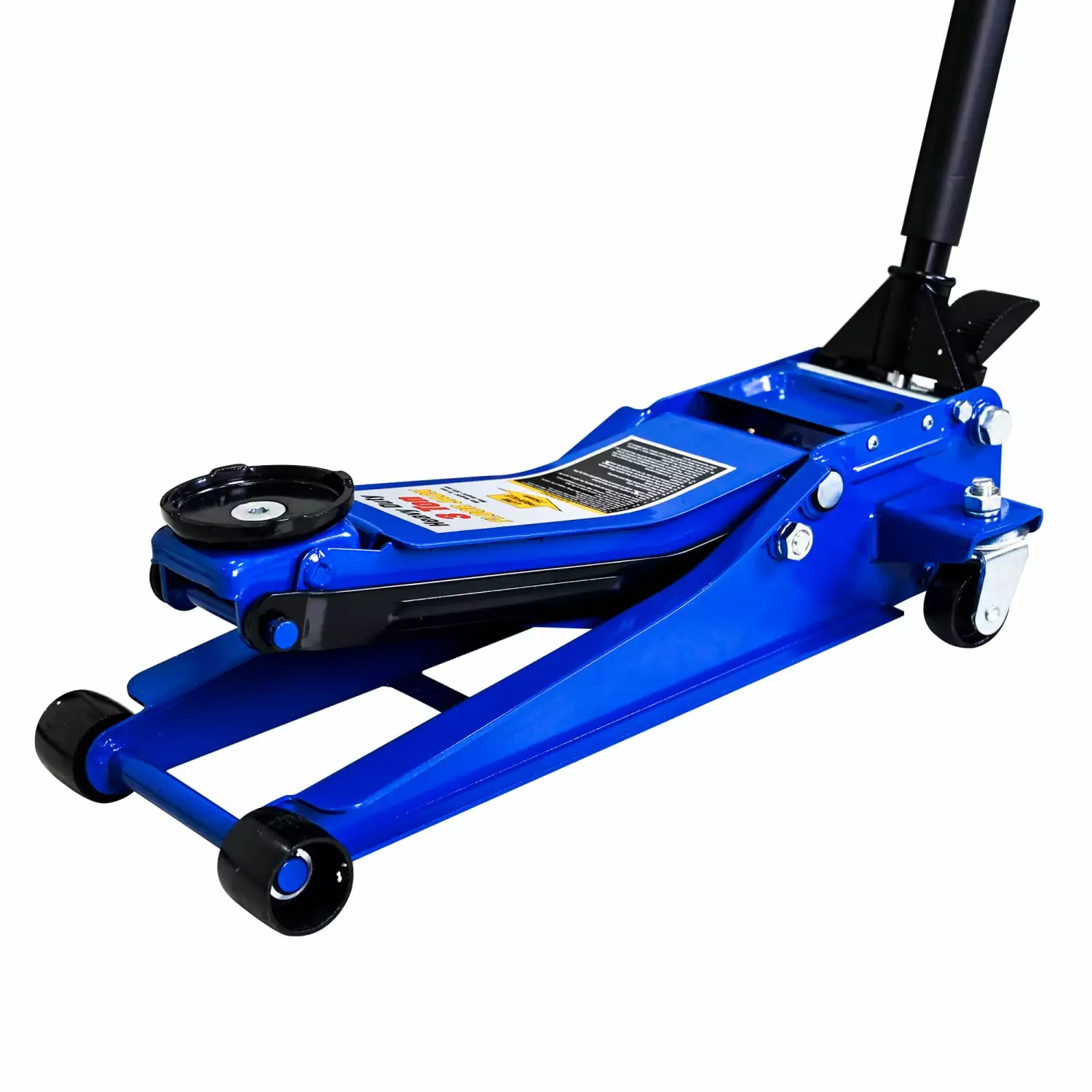 CHNGQANW 3T Heavy Duty Horizontal Double Pump Floor Jack Foot Model