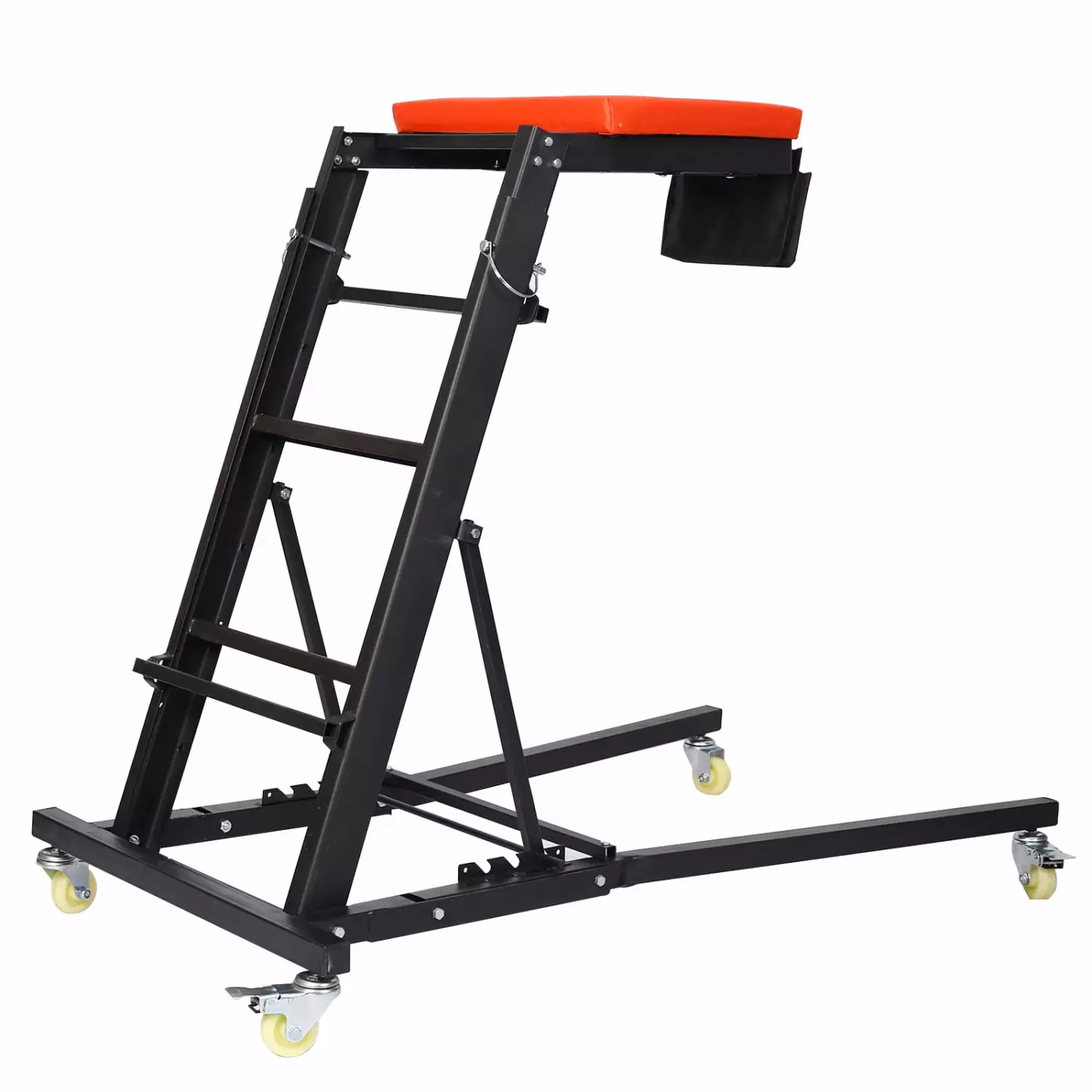 SNAP-LOC 600 lb Hand Truck Cart with Dual Handles and 8 Solid Rubber Tires