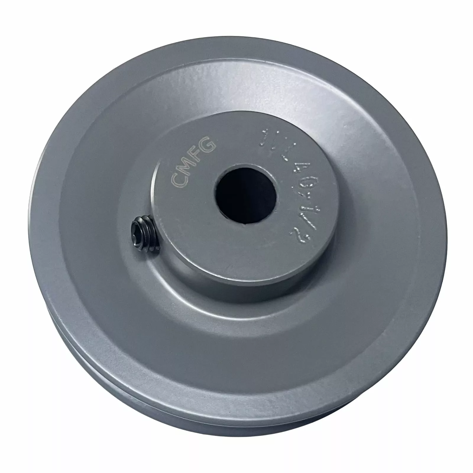 CMFG 1VL40-1/2 Variable Pitch sheave.1VL40X1/2.3.75 inch OD. 1/2 inch Bore.Cast Iron Material.VL Single Groove v Belt Pulley for 3L.4L.5L.A.B or 5V Belts C31