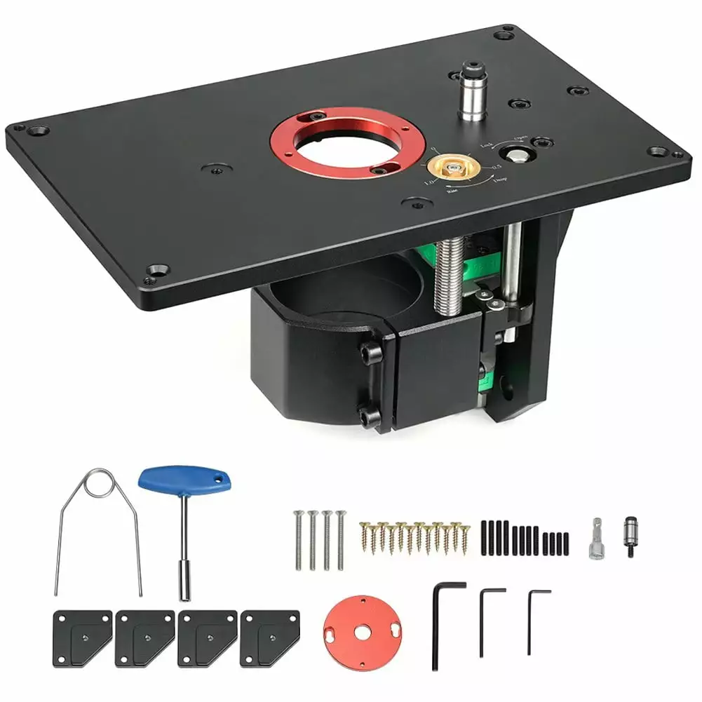 CPAN Trimming Machine Inverted Lifting Table Router Lift with Fixed Base woodworking