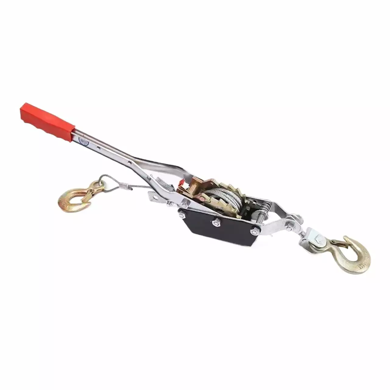 Cable Puller Sling Manual Winch. Relay 4000Kg With 2 ars For Moving Cars Logs Boat Winch Trailer .Long Lasting