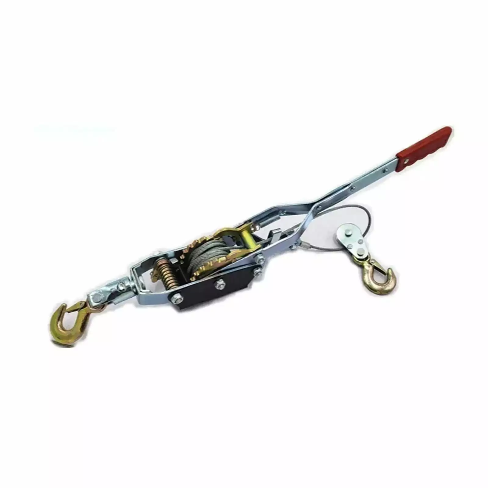 Cable Puller Sling Manual Winch. Relay 4000Kg With 2 ars For Moving Cars Logs Boat Winch Trailer with Excellent Towing Capacity