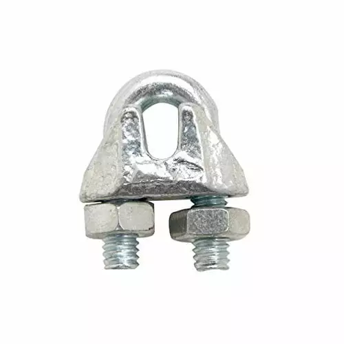 Campbell T7670409 1/16 Zinc-Plated Wire Rope Clip