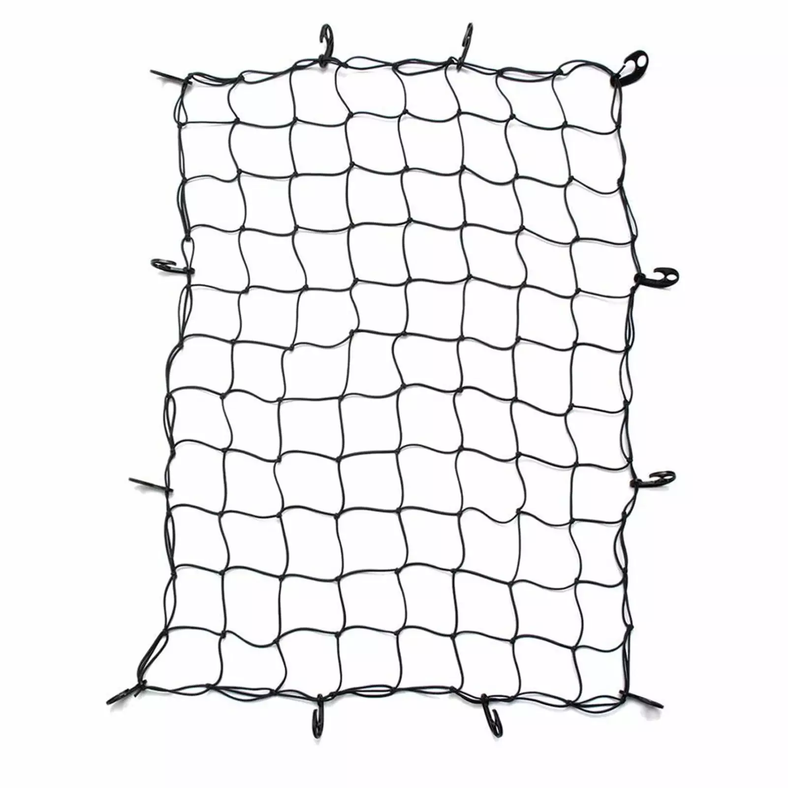 Unique Bargains 1 Pc 1.5x2.2m Universal Trailer Cargo Net Pickup Truck Trailer Net Scalable Nylon Green