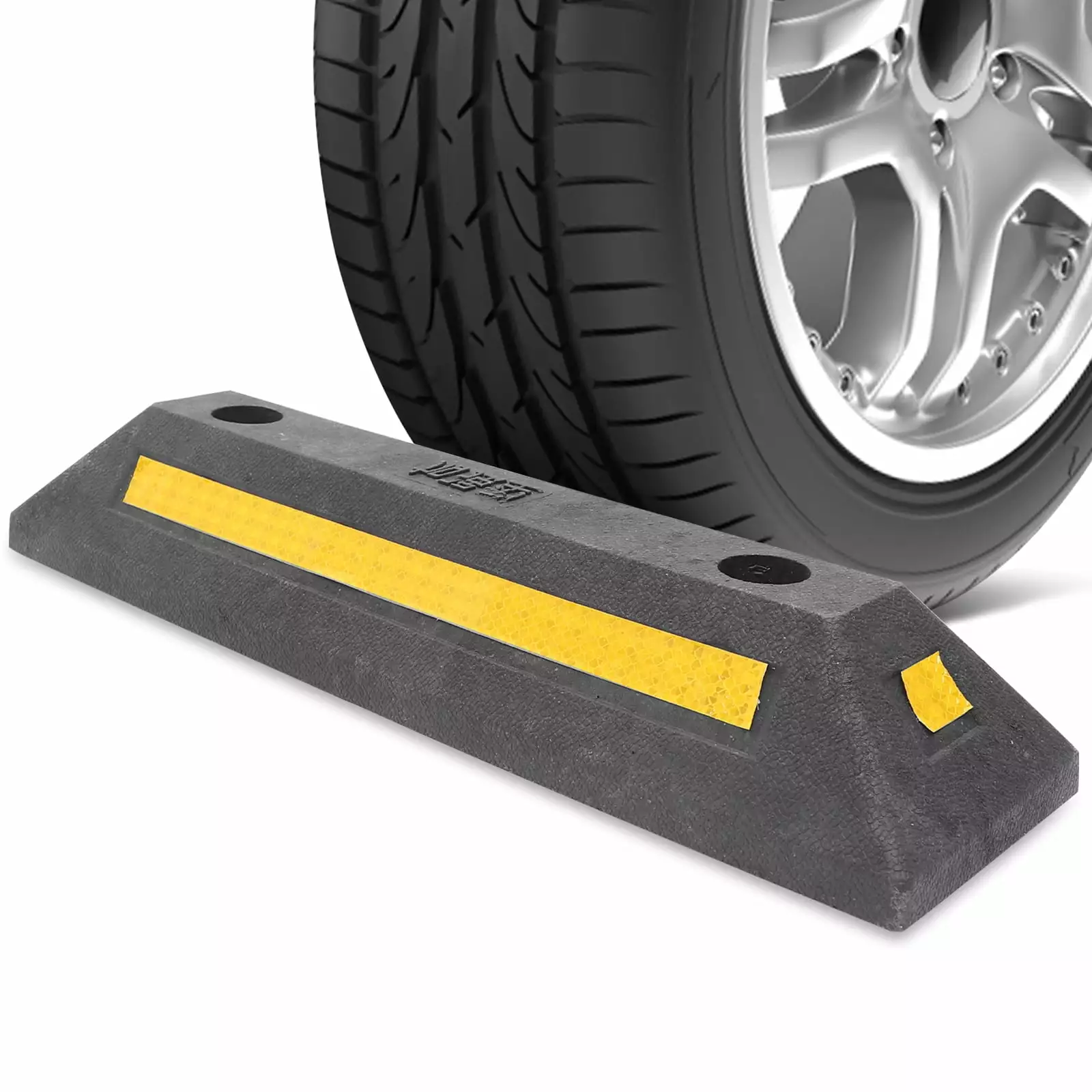 SZYXZSY Car Slope Pad Rubber Car Curb Ramps Portable Lightweight Threshold Ramp Set Heavy Duty Loading