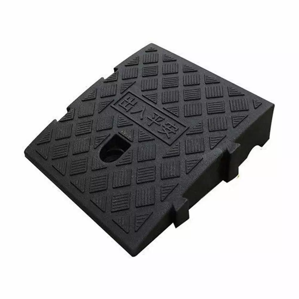 Polyester Seat Cushion Big Sale! Car Slope Pad Rubber Car Curb Ramps Portable Lightweight Threshold Ramp Set Heavy Duty Loading