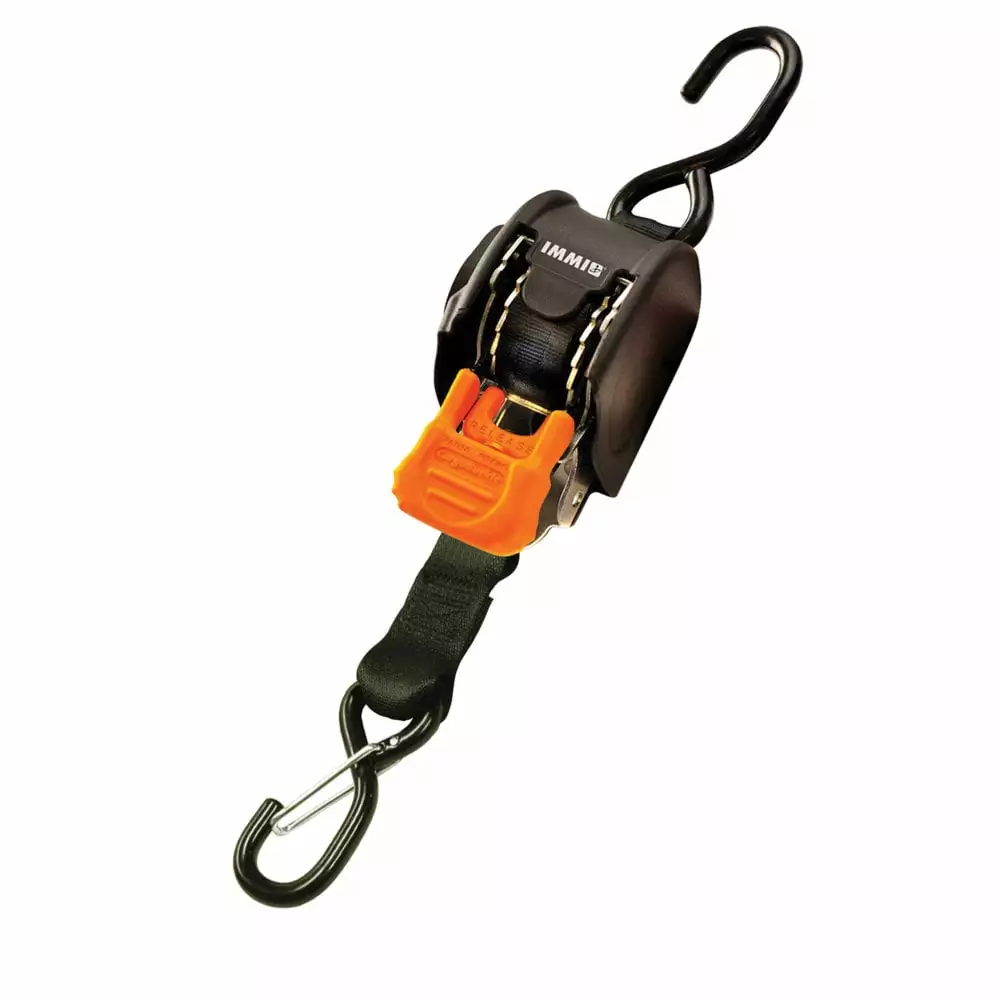 Lockstraps 101 Locking Tie Down Strap. 8.5 Feet. Black