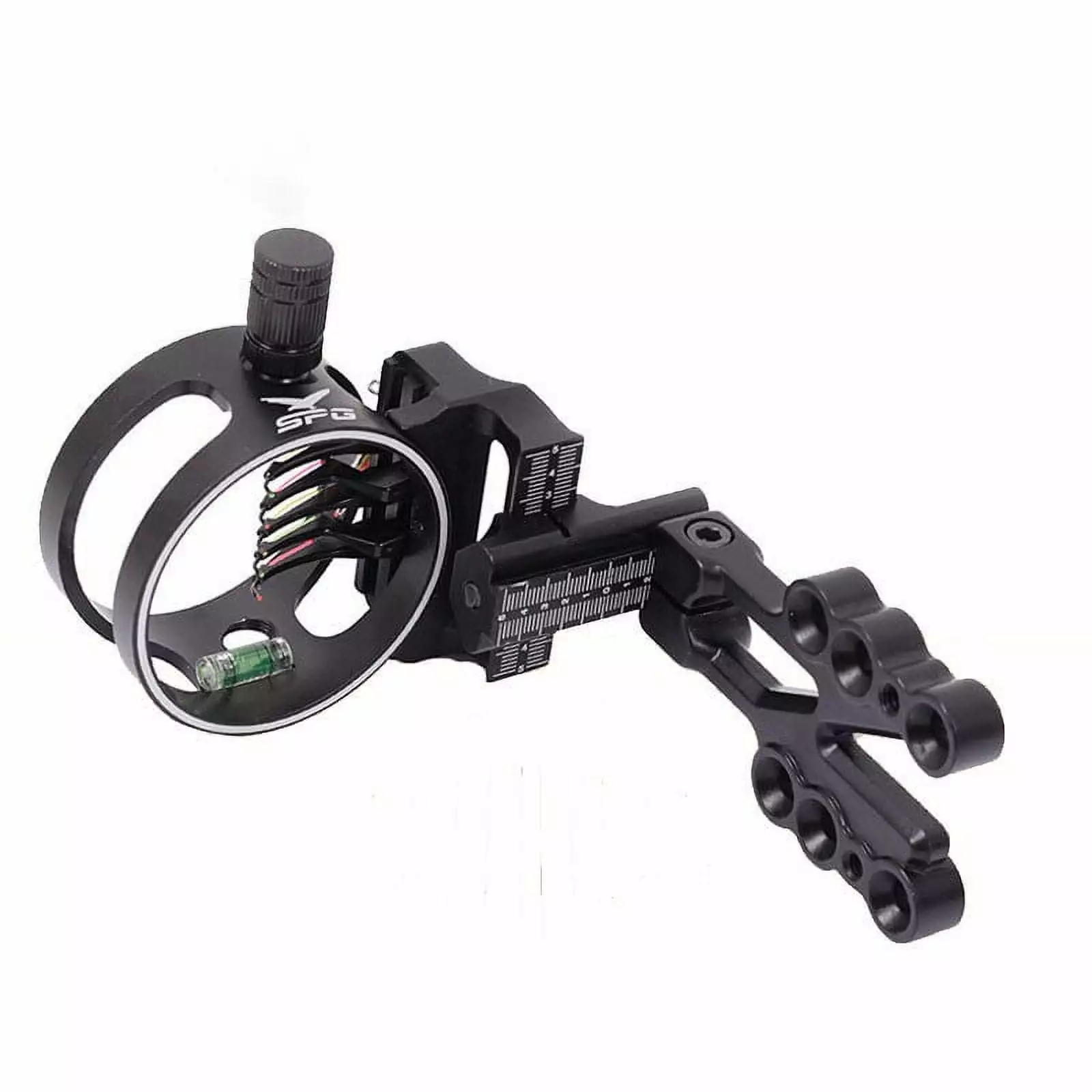 Compound Bow Sight 5 Pin Micro Adjustable Ultra Light Aluminum Alloy