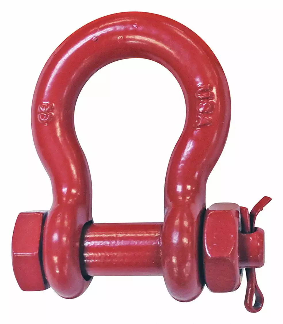 Crosby Anchor Shackle.19.000 lb.Carbon Steel 1019588